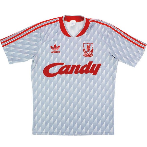 Camiseta Liverpool Segunda equipo Retro 1989 1990 Rojo